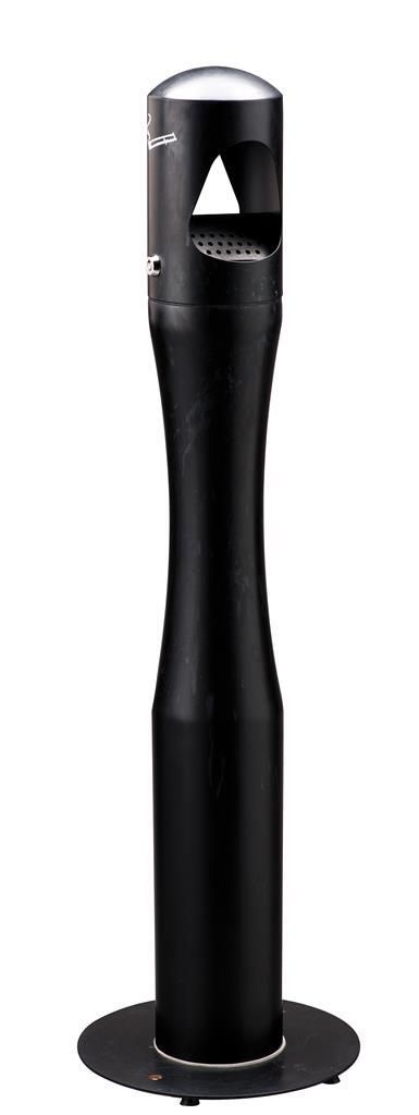 Posacenere a Colonna 4 lt Nero Birkin - Medial