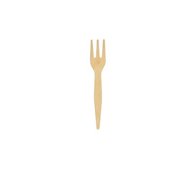 Byo - Forchettina fingerfood a 3 punte in legno 8,5 cm