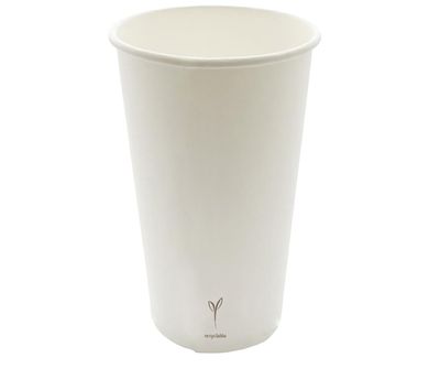 Byo - Bicchiere in carta bianco 500 ml