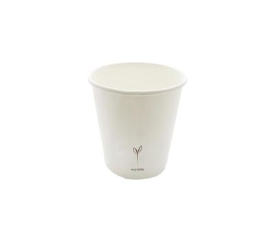 Byo - Bicchiere caffè in carta bianco 80 ml