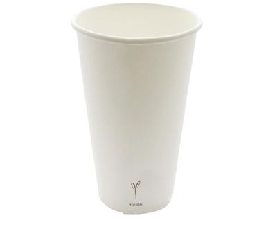 Byo - Bicchiere in carta bianco 350 ml