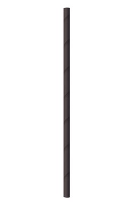 Byo - Cannuccia nera in carta 20 cm