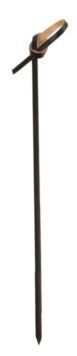 Byo - Spiedino a fiocco nero in bamboo 10,5 cm