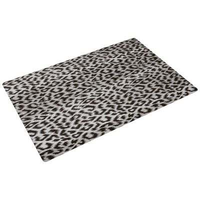 Arthur Krupp - Tovaglietta rettangolare 45 x 30 cm Eva Tiger Pearl Silver