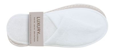 Byo - Ciabatte bianche con punta chiusa 29 cm Luxury Ecopack