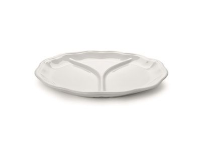 Piatto Ovale Tris 30 x 24,5 cm Millennium - Mps