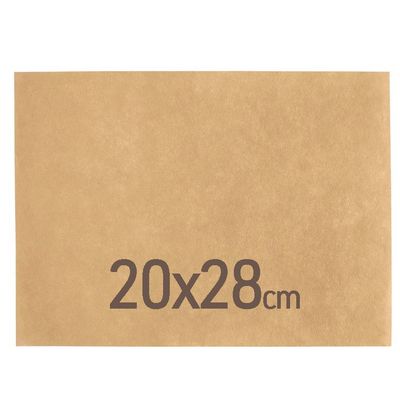 Byo - Carta fritto rettangolare in paglia 80 gms 20 x 28 cm