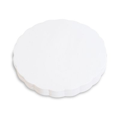 Byo - Carta fritto tonda in paglia bianca 40 gms 20 cm
