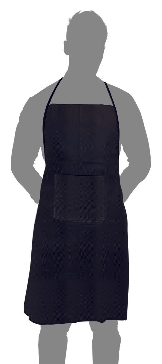 Byo - Grembiule nero 95 x 70 cm Chef