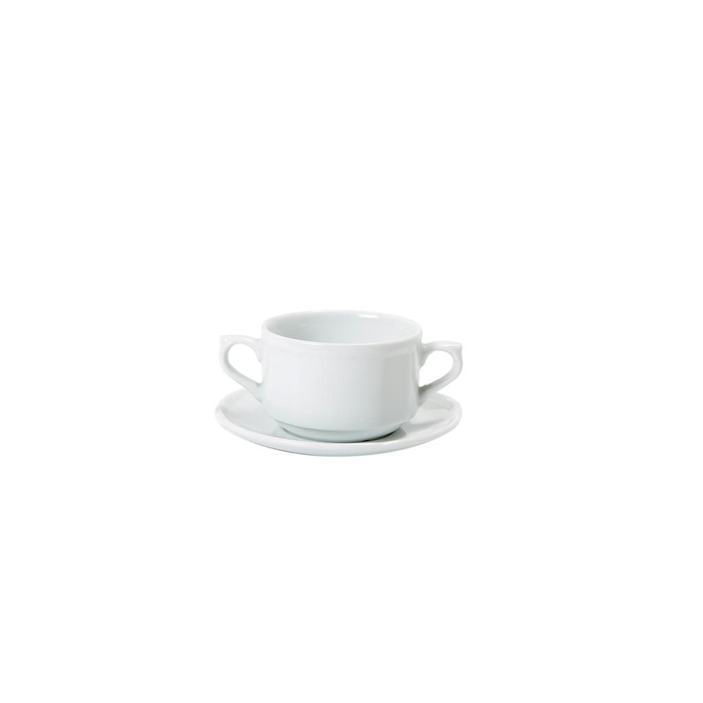 Piatto Per Tazza Brodo/Colazione 15,5 cm Forma 32 Classic - Royal Porcelain