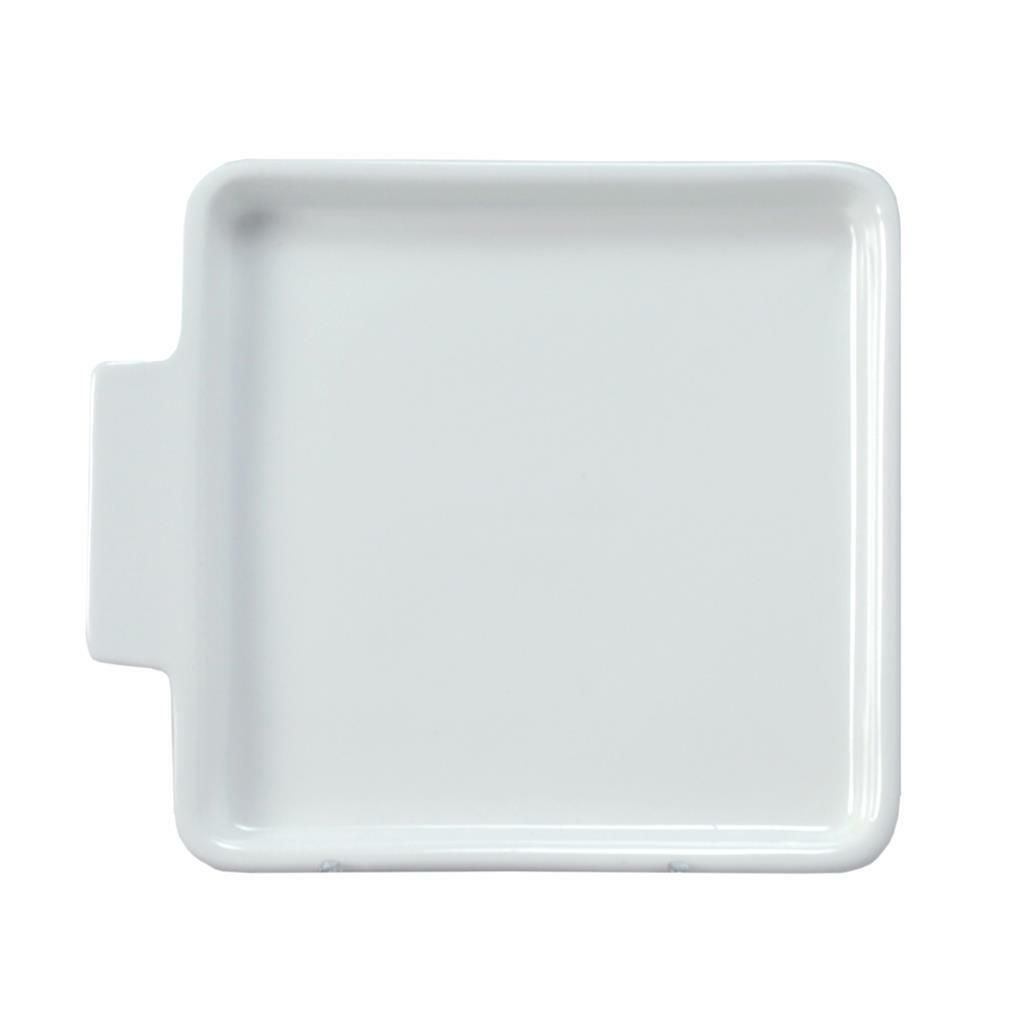 Tirolix - Piatto Quadro con Manico 9 x 9 cm Plates