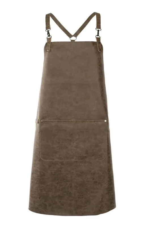 Grembiule ecopelle 64 x 85 cm Marrone - Tirolix