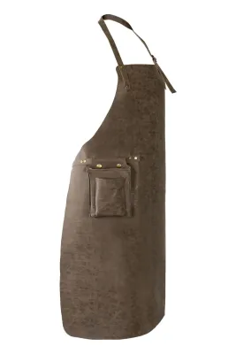 Grembiule ecopelle 70 x 90 cm Marrone - Tirolix