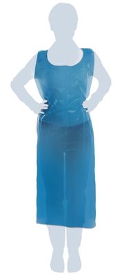 Byo - Grembiule blu in polietilene 122 x 70 cm Defender
