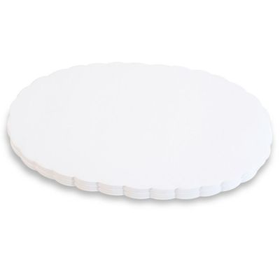 Byo - Carta fritto ovale in paglia bianca 40 gms 23 x 36 cm
