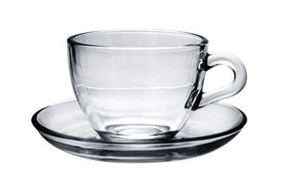 Pasabahce - Tazza Cappuccino Con Piatto 24 cl Basic