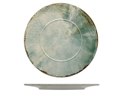 Mesa - Piatto piano con falda 28,7 cm Matcha