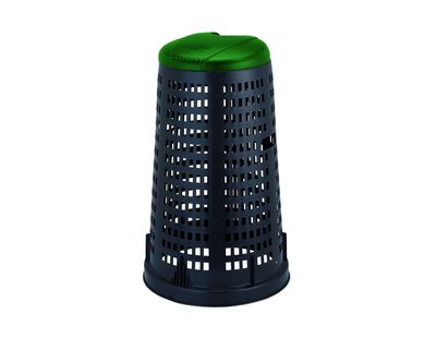 Trespolo 100 l Nero/Verde - Stefanplast