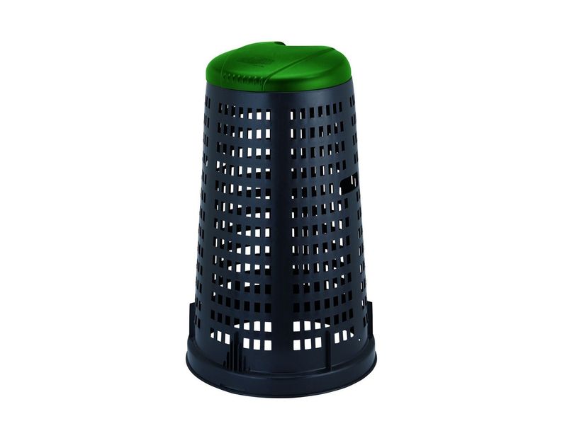 Trespolo 100 l Nero/Verde - Stefanplast