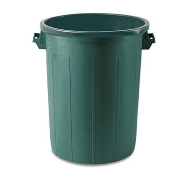 Bidone porta immondizia verde 45 x 60 cm - Stefanplast