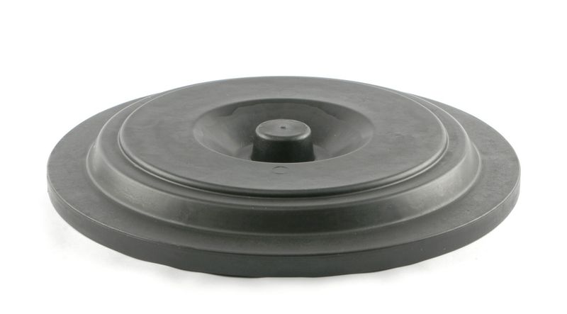 Coperchio per bidone nero 53 x 3 cm - Stefanplast