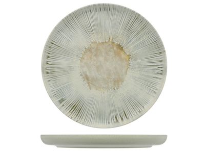 Mesa Ceramics - Piatto piano bordo alto 33 cm Ninphea