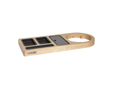 Corby - Vassoio di benvenuto standard legno chiaro 46 x 20 cm Buckingham