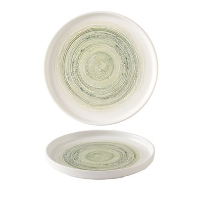 Churchill - Piatto con bordo verticale 21 cm Elements Fern