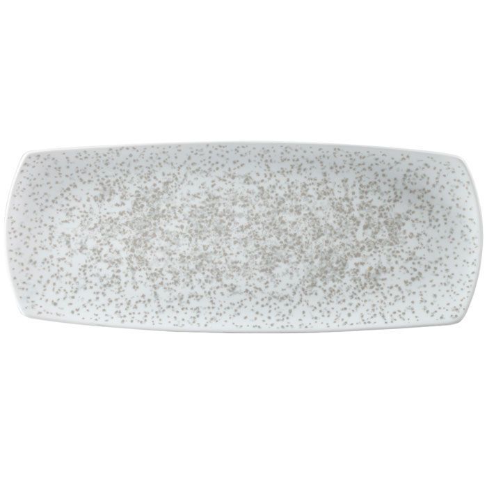 Churchill - Piatto rettangolare 35,5 x 14,2 cm Caldera Chalk White