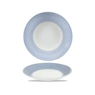 Churchill - Piatto fondo 25,5 cm Ocean Blue Isla