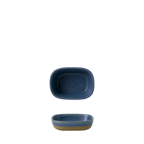 Churchill - Piatto rettangolare 12 x 9 x 3,3 cm Oslo Blue Emerge