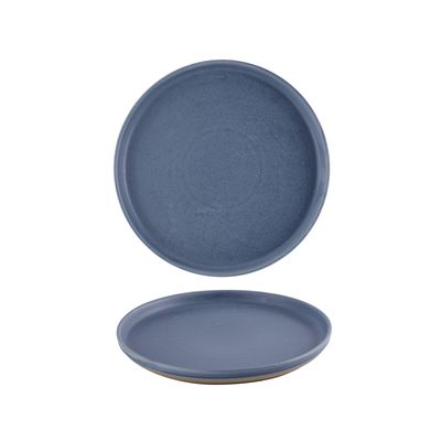 Churchill - Piatto con bordo verticale 26 cm Oslo Blue Emerge