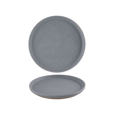 Churchill - Piatto con bordo verticale 26 cm Seattle Grey Emerge