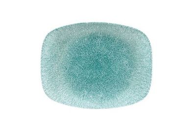Churchill - Piatto oblungo 26,1 x 20,2 cm Raku Jade Green Studio Prints