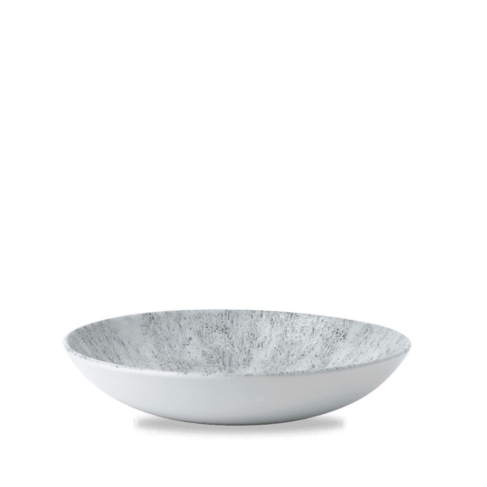 Churchill - Piatto fondo 24,8 cm Stone Pearl Grey Studio Prints