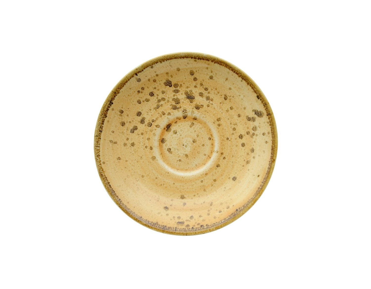 Sango Hospitality - Piatto per tazza caffè 12 cm Java Sunrise Yellow