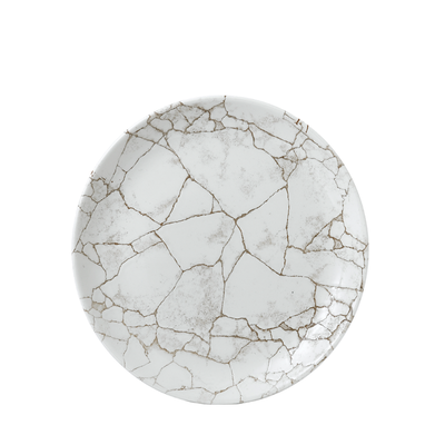 Churchill - Piatto piano 21,7 cm Kintsugi Agate Grey Studio Prints