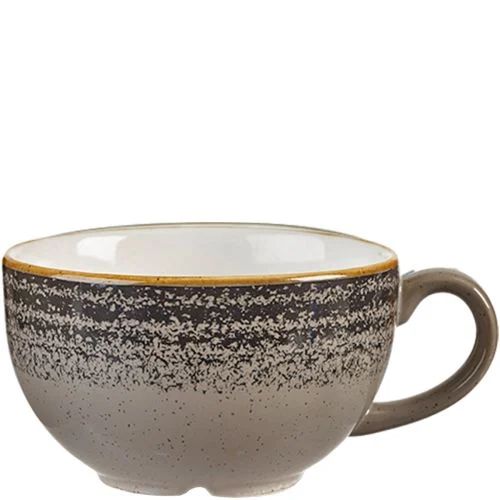 Churchill - Tazza cappuccino 22,7 cl Homespun Charcoal Black Studio Prints