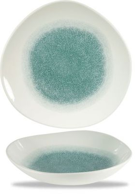 Churchill - Piatto fondo organico 25,3 cm Raku Jade Green Studio Prints