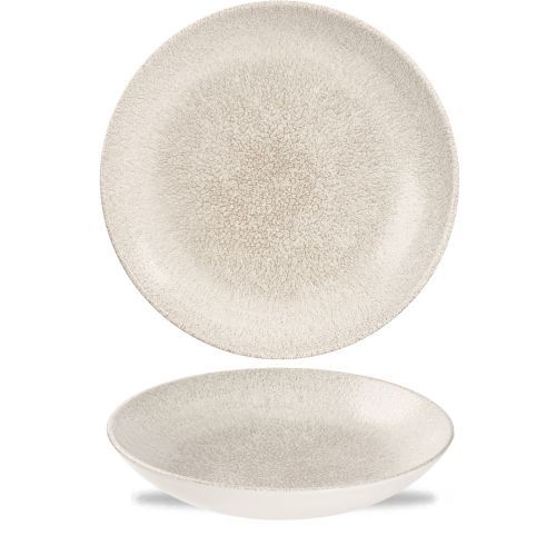 Churchill - Piatto fondo 24,8 cm Raku Agate Grey Studio Prints