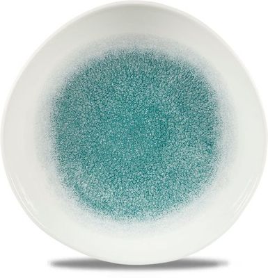 Churchill - Piatto organico 26,4 cm Raku Jade Green Studio Prints