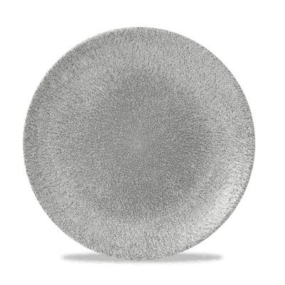 Churchill - Piatto piano 26 cm Raku Jasper Grey Studio Prints