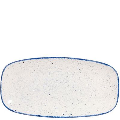 ​Churchill ​- Piatto oblungo 29,8 x 15,3 cm Hints Indigo Blue