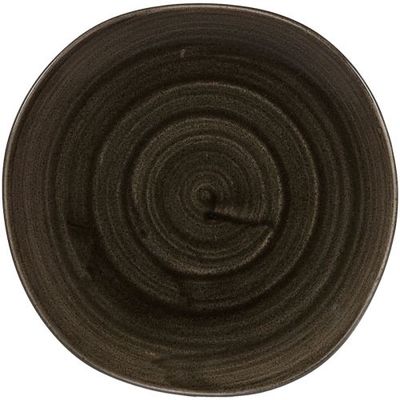 Churchill - Piatto piano organico 21 cm Patina Iron Black
