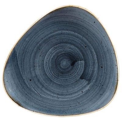 Churchill ​- Piatto piano triangolare 22,9 cm Blueberry
