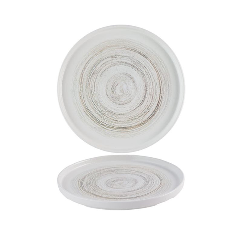 Churchill - Piatto con bordo verticale 26 cm Elements Dune