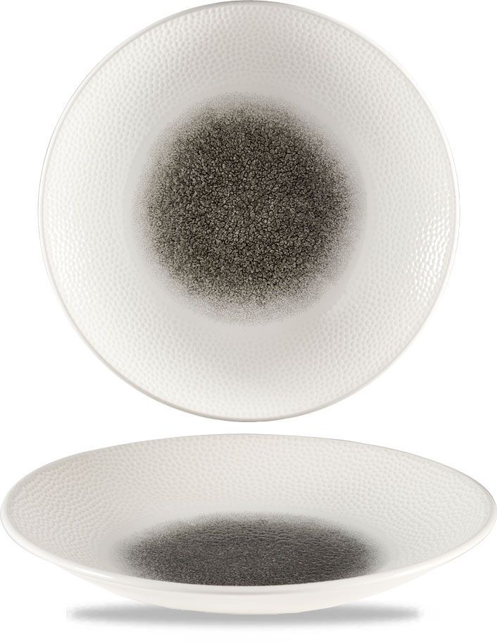 Churchill - Piatto fondo 28,1 cm Quartz Black Isla