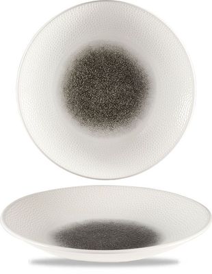 Churchill - Piatto fondo 28,1 cm Quartz Black Isla
