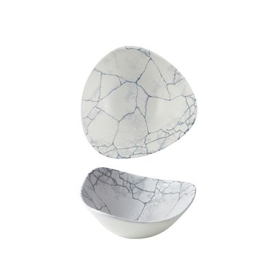 Churchill - Ciotola triangolare 18,5 cm Kintsugi Pearl Grey Studio Prints