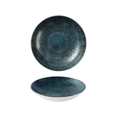 Churchill - Piatto fondo 18,2 cm Homespun Chroma Marine Studio Prints